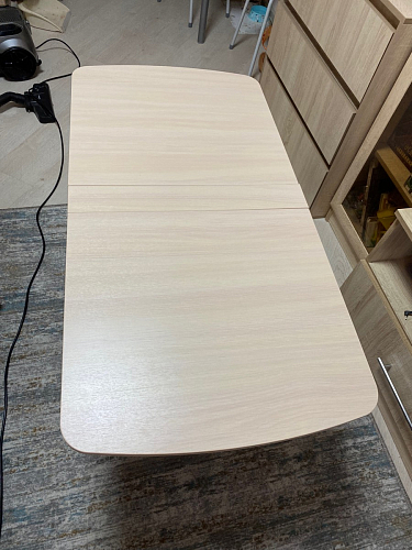 Стол-книжка СтК6 венге / дуб молочный высота 54 см фото покупателя 102