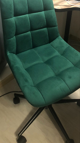 Компьютерное кресло Честер голубой (velutto 47 ) / черный фото покупателя 17