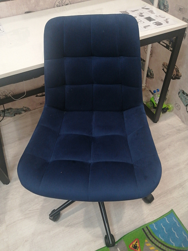 Компьютерное кресло Честер латте / черный фото покупателя 34