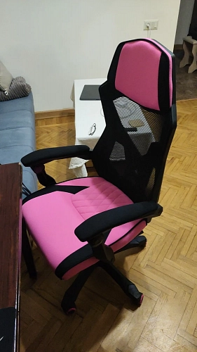 Компьютерное кресло Brun pink / black фото покупателя 5