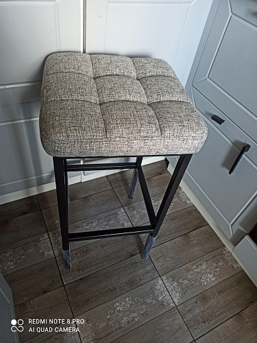 Барный стул Лофт катания лаванда / белый матовый фото покупателя 271