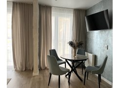 Стул на металлокаркасе Kora green / black фото покупателя 302