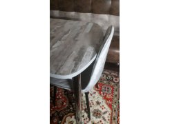 Стул на металлокаркасе Capri dark blue / black фото покупателя 107