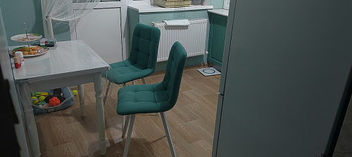 Комплект стульев Чилли 4 шт темно-серый / черный фото покупателя 54