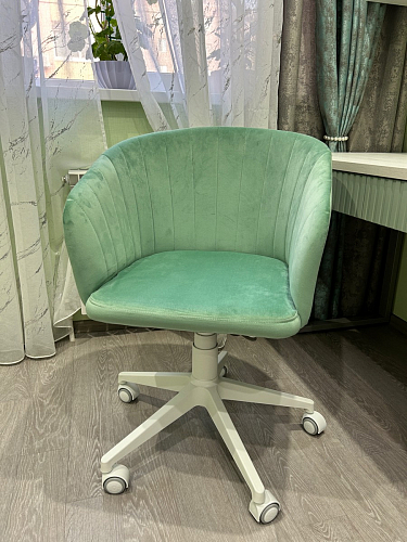 Компьютерное кресло Тибо сиреневый фото покупателя 88