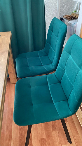 Стул на металлокаркасе Чилли бежевый / белый каркас фото покупателя 1488