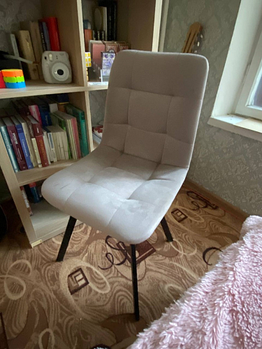 Стул Чилли 2 темно-серый  / черный фото покупателя 1327