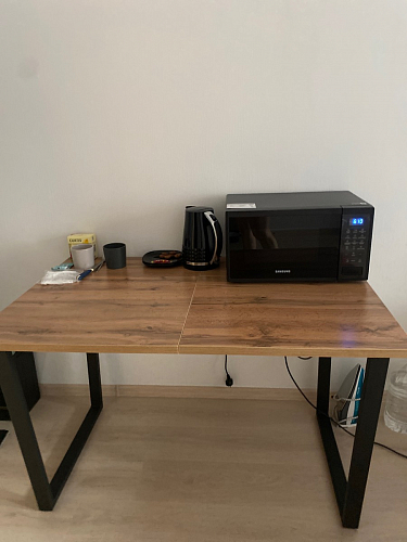 Деревянный стол Лота Лофт 120x75 дуб крафт табачный / черный матовый фото покупателя 862