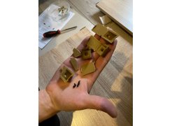 Стол письменный Kiwi белый - Уцененный экземпляр фото покупателя 12