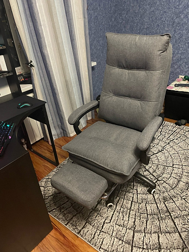 Компьютерное кресло Rapid голубое фото покупателя 171