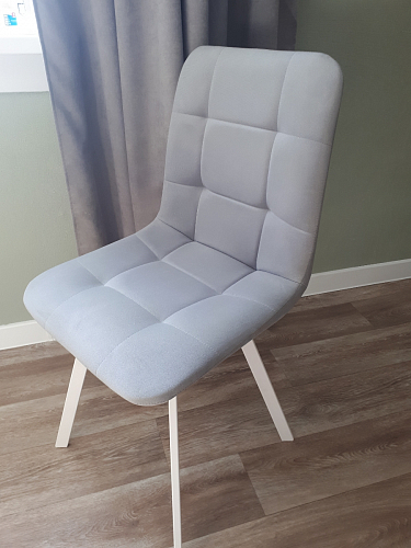 Стул на металлокаркасе Чилли зеленый / черный фото покупателя 1261