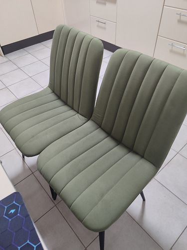 Стул на металлокаркасе Дани бежевый / белый фото покупателя 15