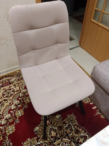 Стул на металлокаркасе Чилли зеленый / черный фото покупателя 1153