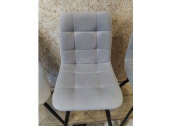 Стул на металлокаркасе Чилли светло-серый / черный фото покупателя 307