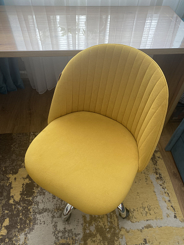 Компьютерное кресло Melody/Мелоди молочное фото покупателя 121