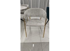Стул на металлокаркасе Kamelia green / gold из шоурума 13