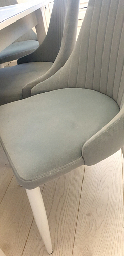 Стул на металлокаркасе Kora dark gray / black фото покупателя 214