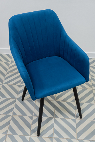 Кресло Слэм крутящееся бежевый teddy 304 / черный из шоурума 2