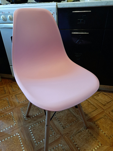 Пластиковый стул Eames PC-015 желтый фото покупателя 188