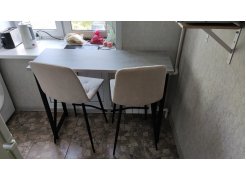 Барная стойка Дилан Лофт 120х40х90 бетон светлый фото покупателя 117