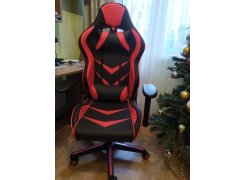 Компьютерное кресло Racer черное / оранжевое фото покупателя 87