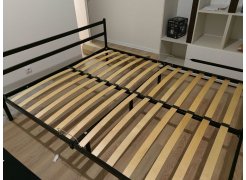 Односпальная кровать Фади 80х200 черная фото покупателя 938