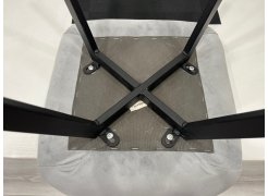 Стул на металлокаркасе Чилли светло-серый / черный фото покупателя 145