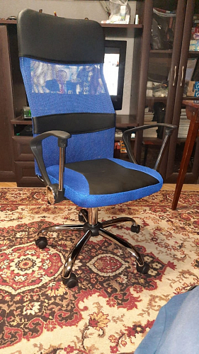 Компьютерное кресло Arano синее фото покупателя 64