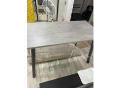 Стол Тринити Лофт 120 32 мм бетон / черный матовый фото покупателя 280