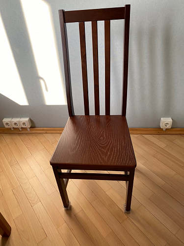 Деревянный стул Sweden жесткое сиденье cappuchino фото покупателя 2