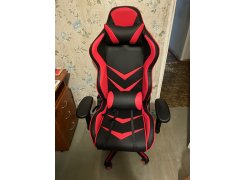 Компьютерное кресло Racer черное / голубое фото покупателя 181