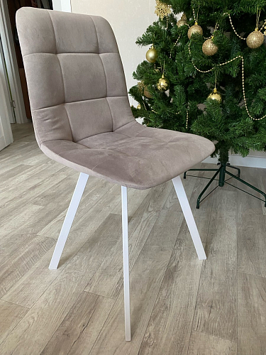 Комплект стульев Чилли 2 шт бежевый / черный фото покупателя 1120