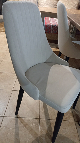 Стул на металлокаркасе Kora black / gray фото покупателя 42