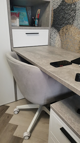 Компьютерное кресло Тибо сиреневый фото покупателя 205