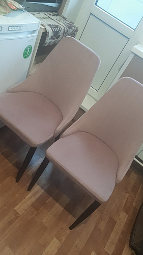 Стул на металлокаркасе Kora gray / black фото покупателя 422