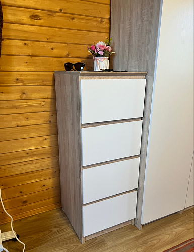 Комод Т-4р дуб делано фото покупателя 11