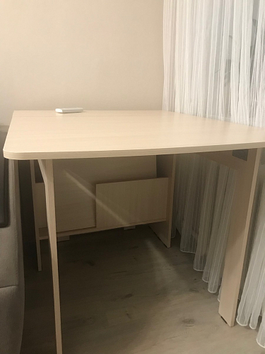 Стол обеденный раздвижной СтК7 дуб молочный фото покупателя 41