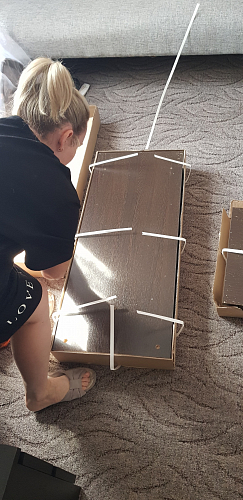 Комод Катрин 4 венге / дуб молочный фото покупателя 4