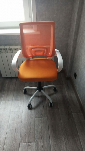 Компьютерное кресло Ergoplus light gray / white фото покупателя 43
