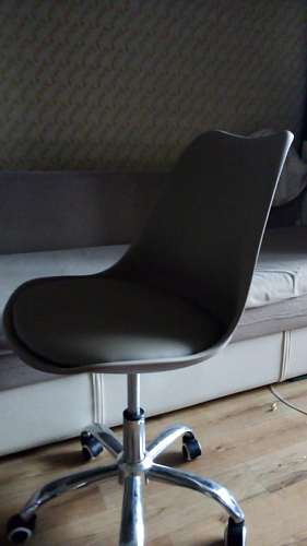 Компьютерное кресло Kolin gray / chrome фото покупателя 87