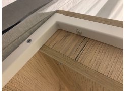 Письменный стол Леон Лофт дуб делано темный / черный матовый фото покупателя 96