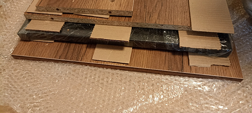 Письменный стол Челси Лофт дуб делано светлый / белый матовый фото покупателя 20