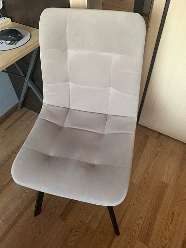 Стул на металлокаркасе Чилли синий / белый фото покупателя 787