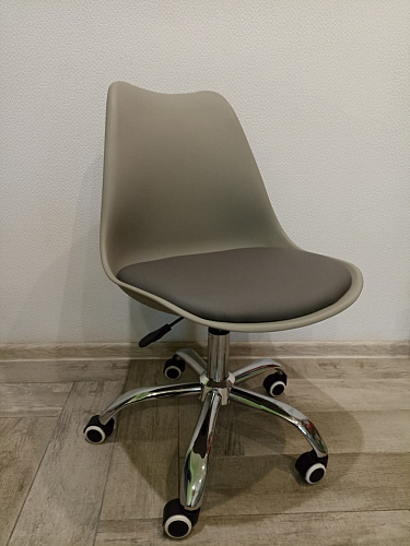 Компьютерное кресло Kolin cappuccino / chrome фото покупателя 5