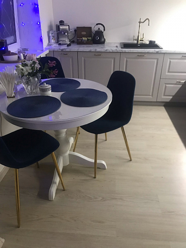 Стул на металлокаркасе Dabl wine red фото покупателя 191