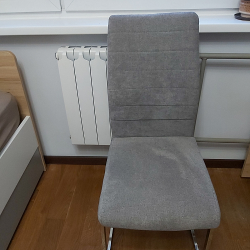 Стул Basit light grey fabric фото покупателя 30