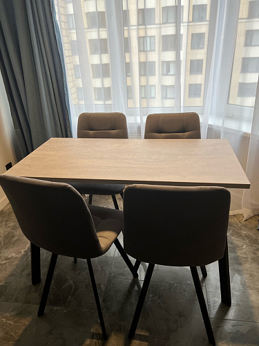 Стул на металлокаркасе Чилли бирюзовый / черный фото покупателя 990