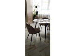 Стул на металлокаркасе Gabi 1 light purple / black фото покупателя 521