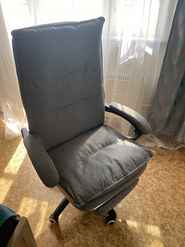 Компьютерное кресло Rapid голубое фото покупателя 180