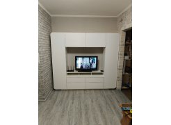 Готовая гостиная Румба белый / белый глянец  - Уцененный экземпляр фото покупателя 101